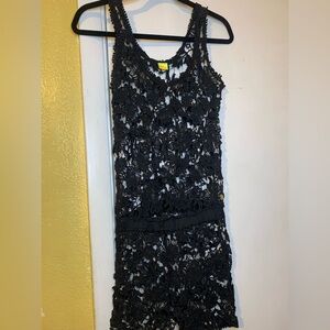 Agua Bendita one piece swimwear coverup small